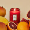 Voluspa aromātiskā svece Goji Tarocco Orange citrusu augļu smarža