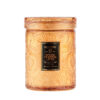 Voluspa aromātiskā svece Spiced Pumpkin trauciņā ar vāciņu