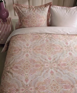 perkala-gultas-vela-moonflower-ar rakstu-sartos-tonos