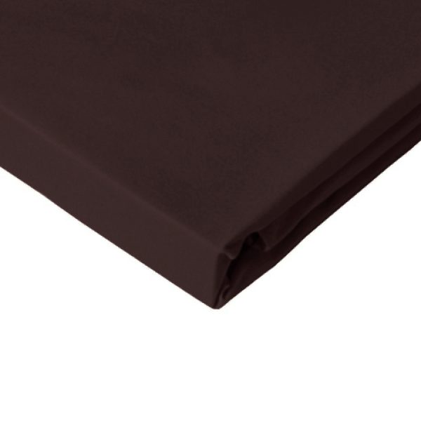 Decoflux-satina-palags bez gumijas-chocolade-oud