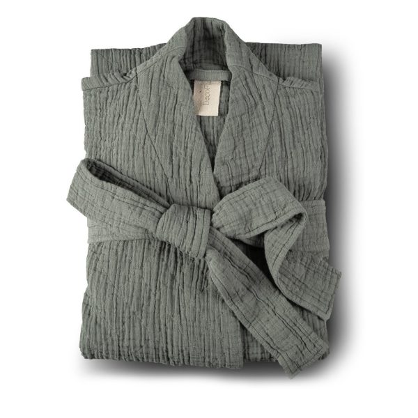 Kokvilnas halāts Orion Iceland Moss