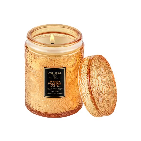 Voluspa aromātiskā svece Spiced Pumpkin smaržīga
